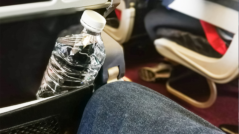 Plastica negli aeroporti